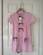 Zara Bow Detail Pink/Purple