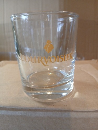 Courvoisier brandy tumbler - brandy,