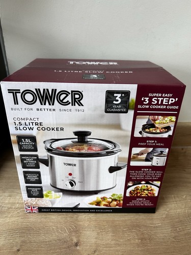 Tower compact slow cooker - tower,