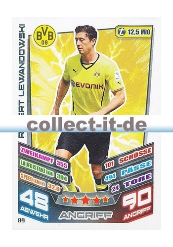 Match attax 89 - attax, 13/14