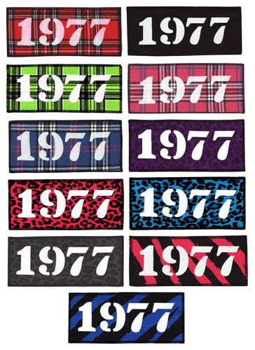 1977 punk rock sew - punk, patch