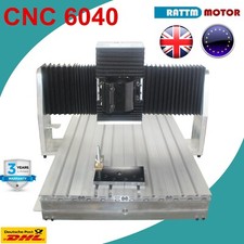 『UK』6040 CNC Router Milling Engraving Machine Frame+Square Rail+RM2005 Ballscrew