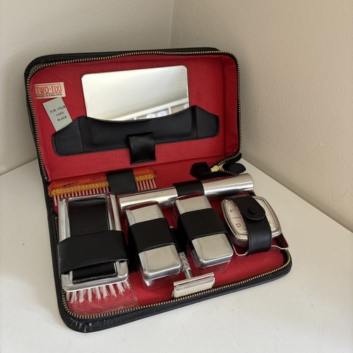 Vintage gillette black - vintage, leather