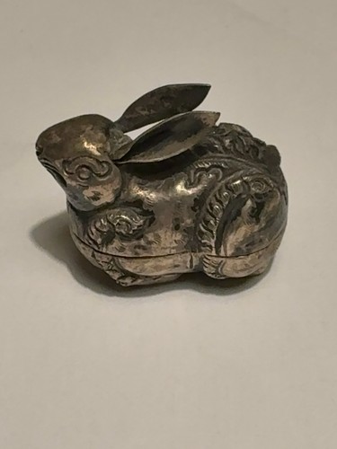 Antique 900 silver rabbit - 900,