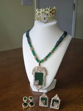 Indian Green Gold Plated 5