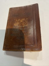 Rare Find The ‘Gem’ Ready Reckoner Gall & Inglis Leather Bound