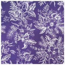 Mesh Cake Stencil Christmas Floral Bouquet Holly Pine Background 17.5x33cm