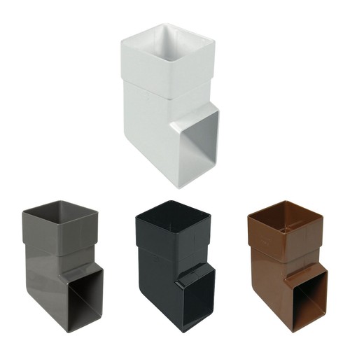 Square upvc downpipe gutter - square,