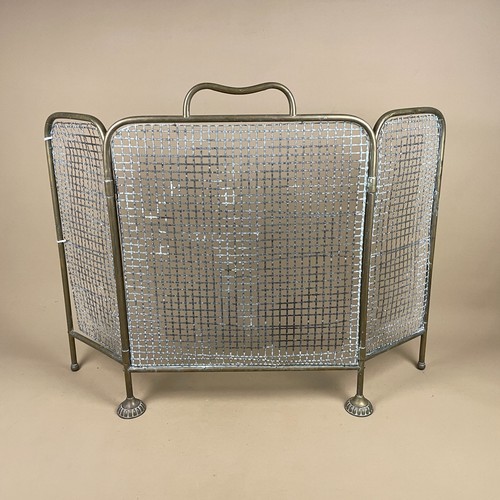 Antique fireguard fireplace - fireguard,