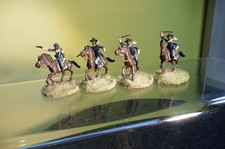 4 EXCELLENTLY PAINTED 1/72