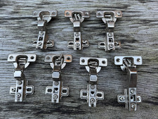 7 x Unbranded Metal Kitchen Cabinet Hinge Kitchen Door Hinge Wardrobe Door Hinge