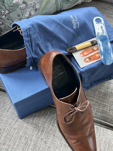 Barker men leather shoes - barker,