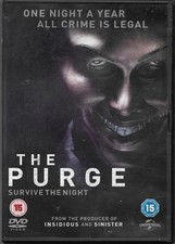 The Purge DVD POSTED 48 HOURS