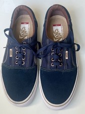 Vans Pro 66/99 Rowley Solos Ultra Cush Blue Suede Canvas Shoes UK 8.5 EU 42.5