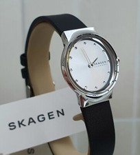 NEW SKAGEN Ladies watch SLIM Super Lightweight,Gemstone RRP£169 Gift for Her SK1