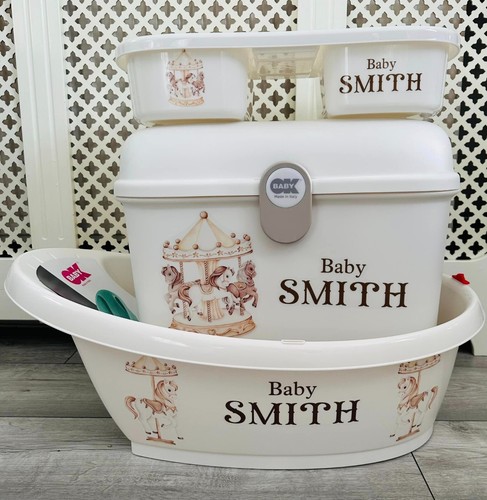 Personalised baby bath - personalised,