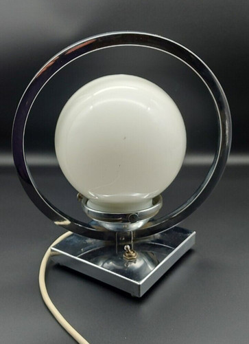 Art deco globe lamp - deco,