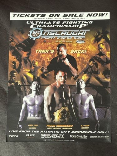 Ufc original official - 41, fight