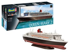 Revell 05231 Ocean Liner Queen Mary 2 1700 Scale Unbuilt/Unpainted Plastic Mo...