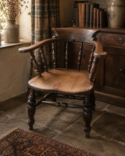 Victorian solid elm - victorian,