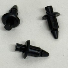 10x BIKE FAIRING PANEL TRIM CLIPS PLASTIC RIVET Honda Yamaha Suzuki Kawasaki 6mm