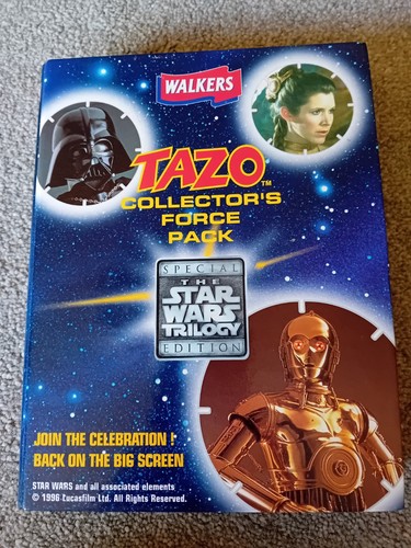 Star wars trilogy tazo - star,