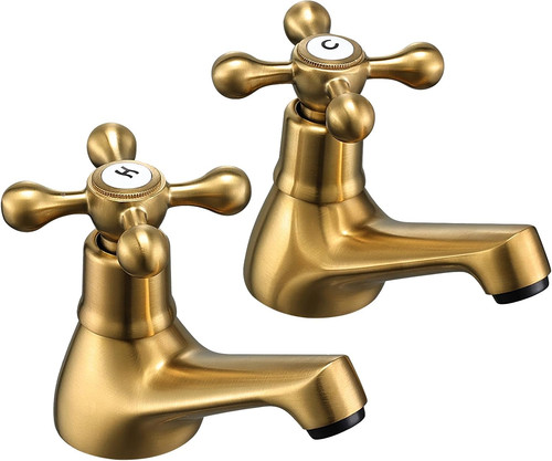 Wasserrhythm basin pillar taps - basin,