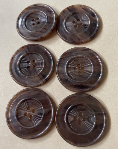 Set brown mottled vintage - brown,