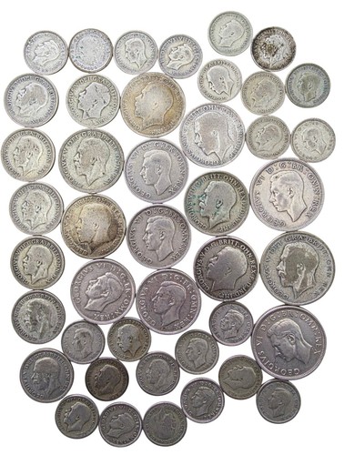 Pre 1947 silver coins - 1947,