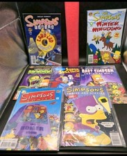 Simpsons Comics Lot Of 7 