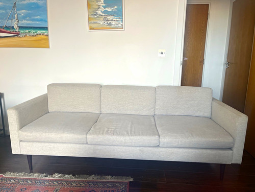 Swyft grey seater sofa 100 - grey, 100%