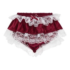 Frilly Lace Sissy Ruffled