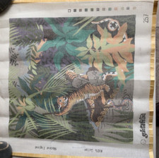 Vintage Glorafilid Tapestory canvas created from a famous painting by Henri Rous