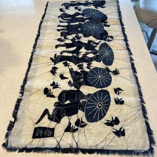 Batik art spring love - batik,
