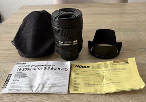 Nikon nikkor 18 200mm - nikon, af-s