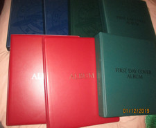 7 x WH SMITH BLUE RED  GREEN