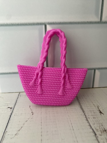 Barbie doll pink handbag - barbie,