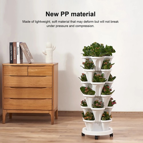 White petal stackable - white,
