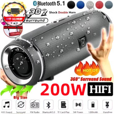 200W Portable Bluetooth