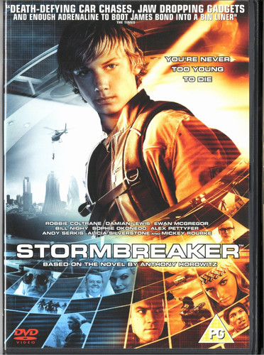 Stormbreaker dvd robbie - stormbreaker,