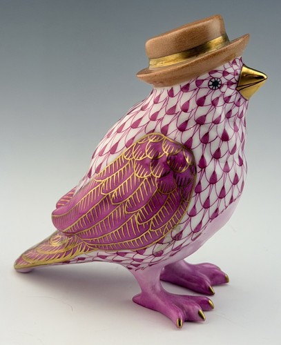 Mint herend bird with - mint,