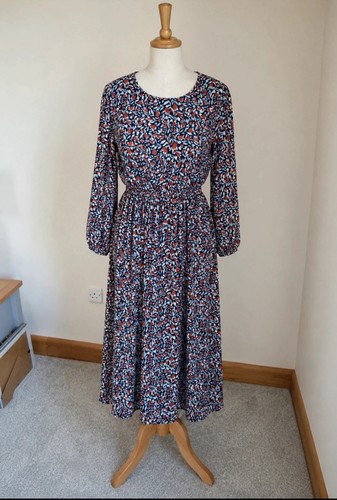 Vintage floral print long