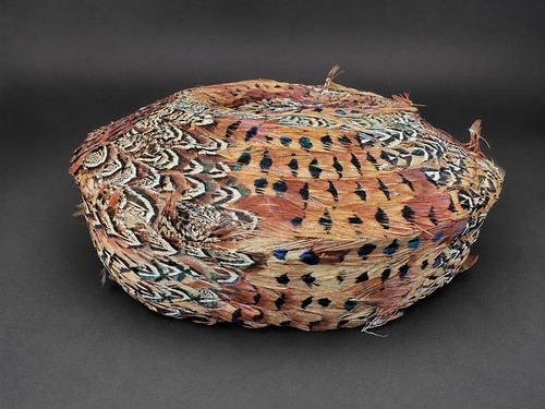 Vintage 1950s pheasant feather - 1950s,