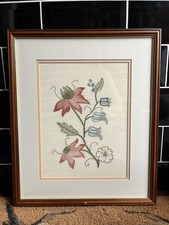 Embroidered Framed Picture