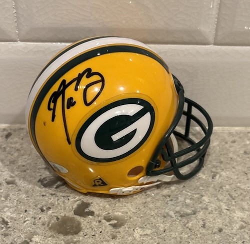 Aaron rodgers signed micro - aaron,