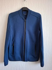 Ted Baker Mens Blue Ace Zip Up Bomber Jacket Size 2