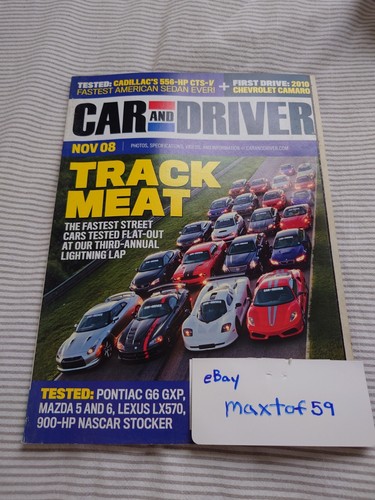 Car and driver - car, magazine