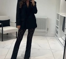 ZARA LACE LEGGINGS WITH VENT