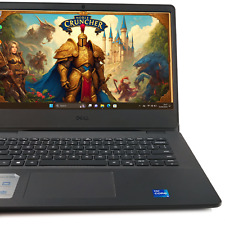 Fast Cheap Dell Gaming Laptop 14 FHD i5 11th Gen Quad 16GB RAM 256GB SSD Iris Xe