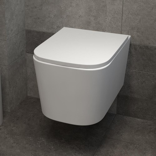 Bathroom rimless wall hung - wall,